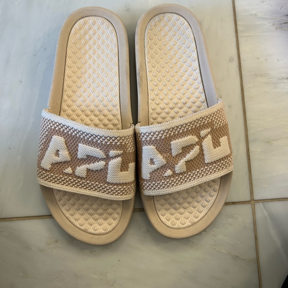 APL light pink slide Sandals